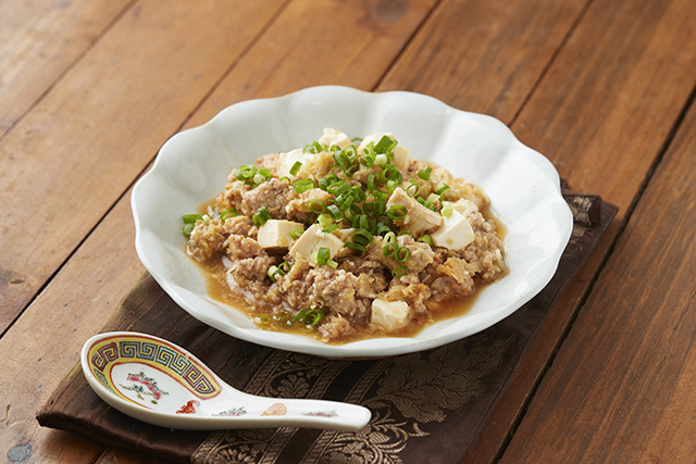 日の出みりんのレシピ レンチン麻婆豆腐