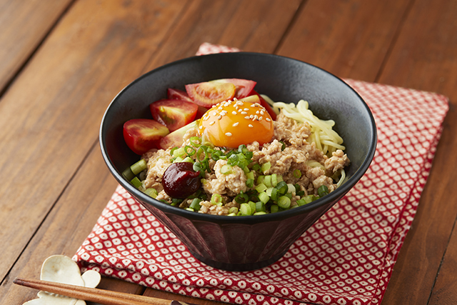 日の出みりんのレシピ トマト油そば