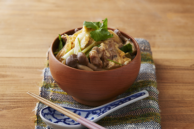 日の出みりんのレシピ 五目親子丼