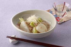 かぶのそぼろ煮