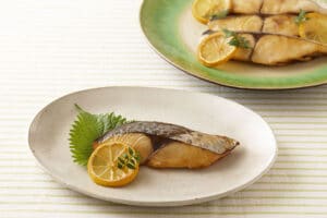 さわらの幽庵焼きレモン風味