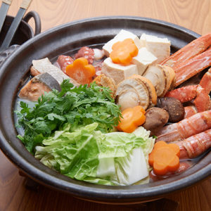 海鮮たっぷり鍋