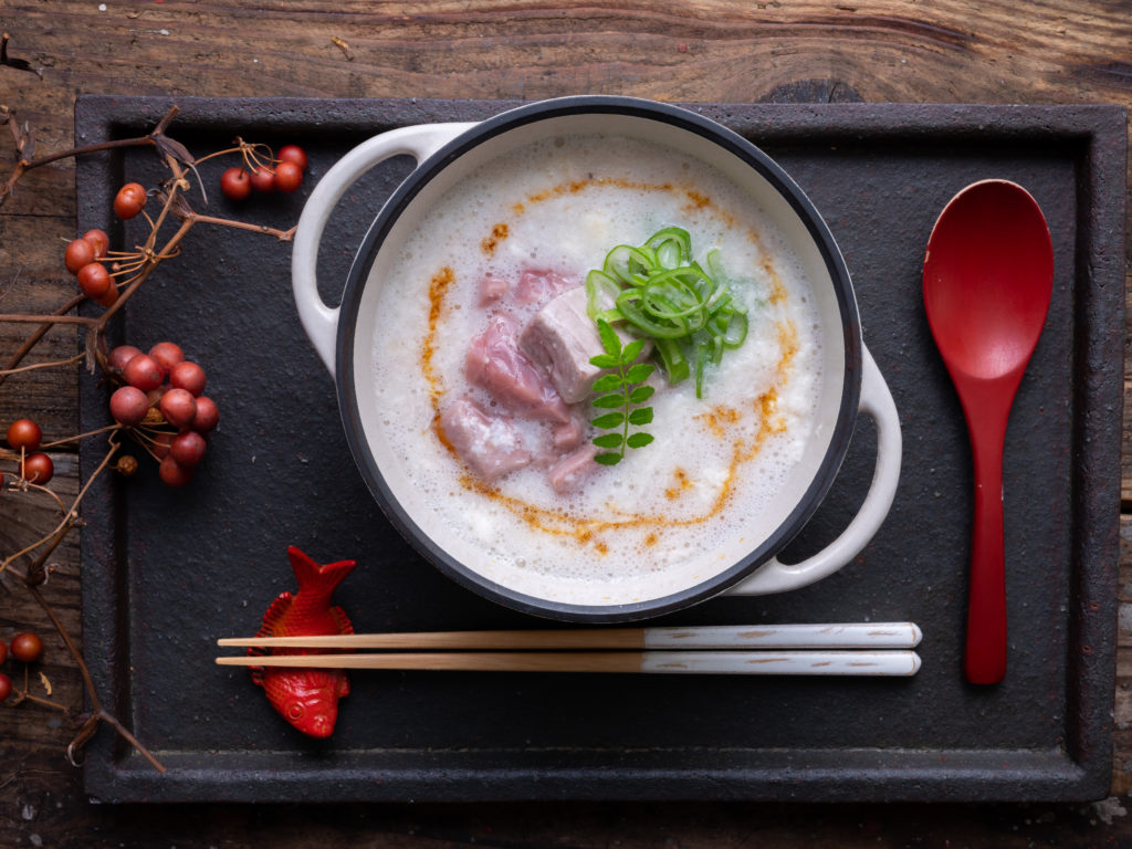 まぐろの山かけ鍋 （とろろまぐろ鍋）