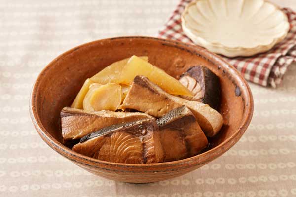 ぶりぽんず大根煮