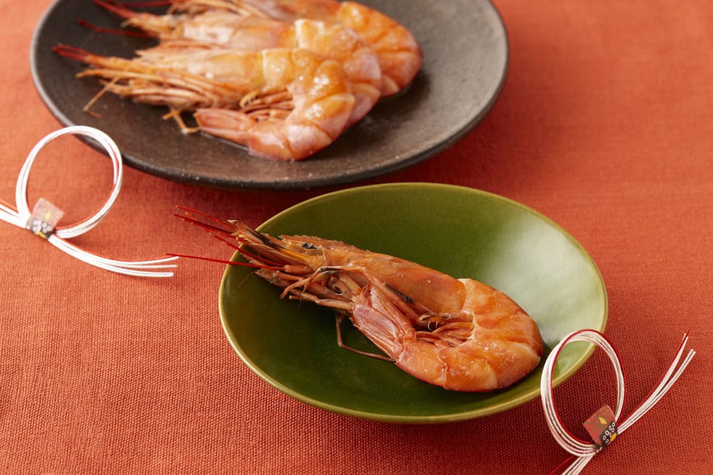 有頭えびのゆずぽんず旨煮