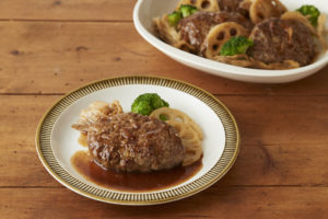 和風煮込みハンバーグ