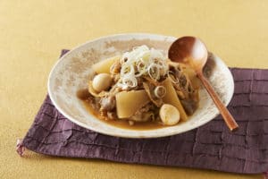 韓国風牛肉と大根の煮込み