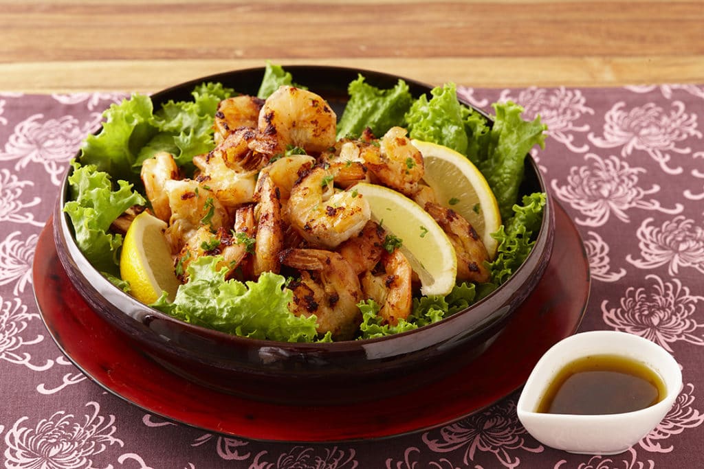 ガーリックぽんずシュリンプ