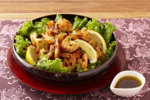 ガーリックぽんずシュリンプ