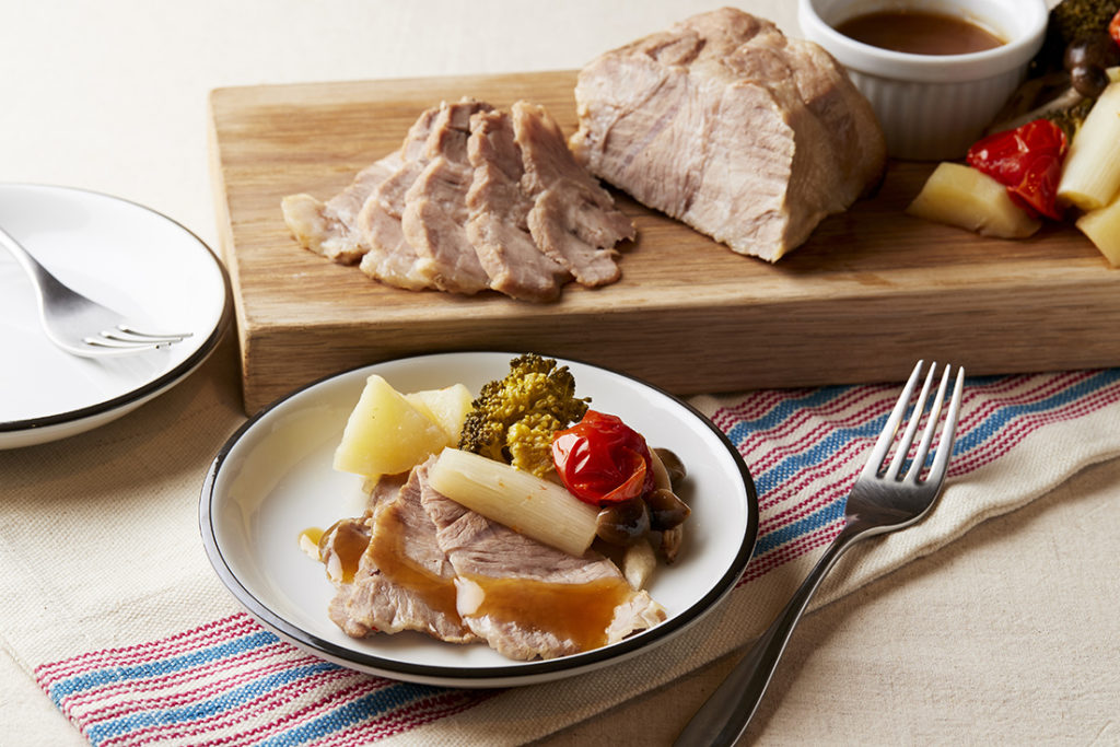 豚肉のしっとりオーブン焼き