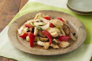 鶏むね肉のしっとり甘酢炒め