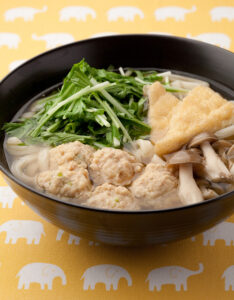 鶏つくねうどん