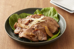 豚肩ロースの甘辛しょうがチャーシュー