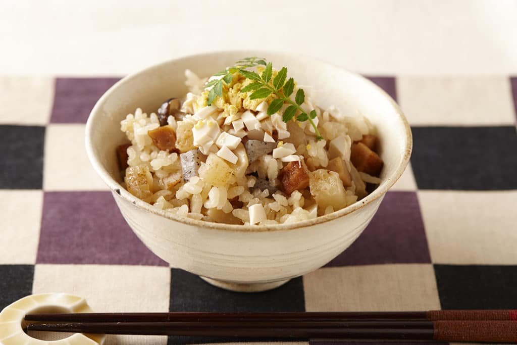 おでんリメイク！炊き込みごはん