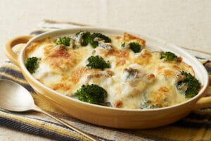 タラの味噌グラタン