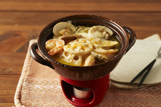 チーズアヒージョ