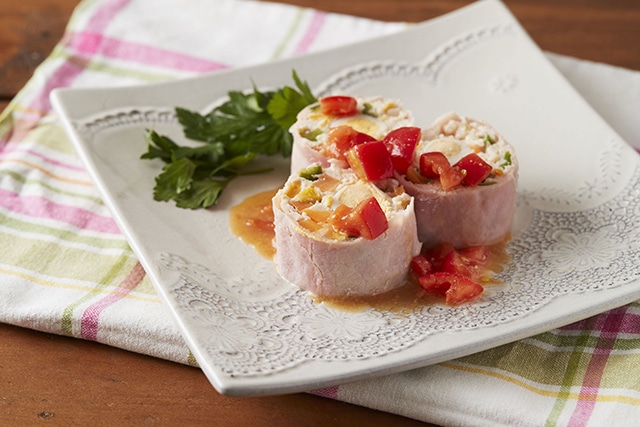 レンチンで作るチキンソーセージ