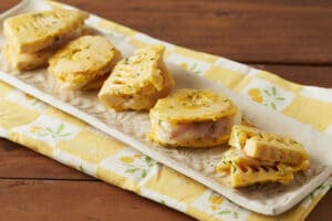 鯛と筍の青のりピカタ