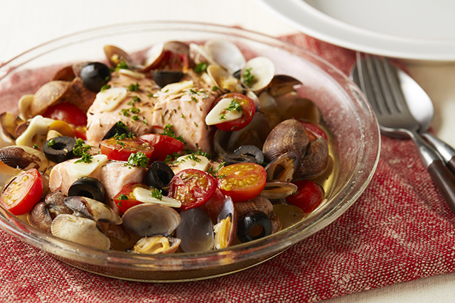 お手軽アクアパッツァ風