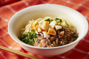 ピリ辛混ぜそば