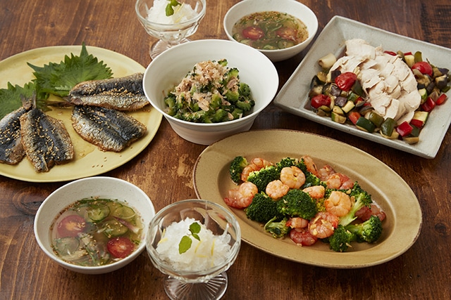 【夏メニュー】沼津りえ先生の糖質オフメニューを公開しました。