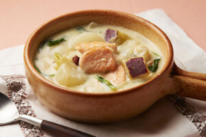 鮭のクリームシチュー