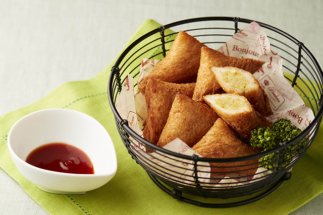 おやつにもなる食パンの揚げ餃子