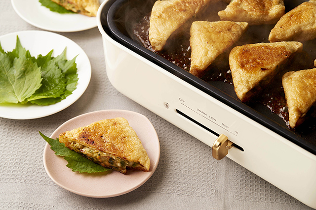 納豆きつね餃子