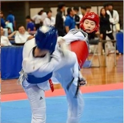 日の出みりんがサポートしている西田選手が東京オリンピックテコンドー競技エキジビションに出場します