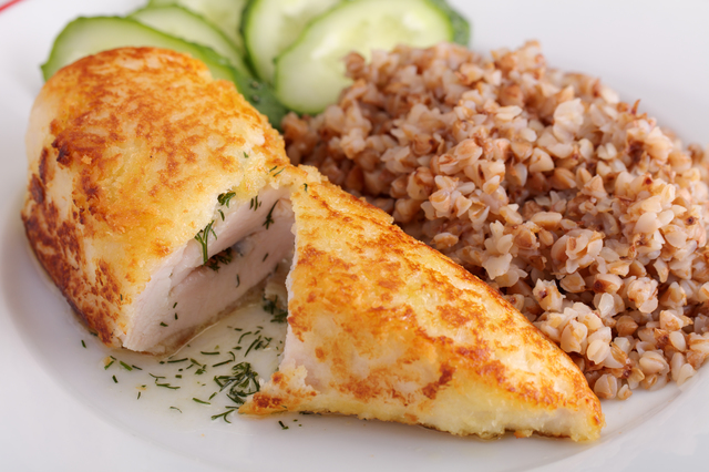 鶏ささみのハーブバターキエフ風カツレツ