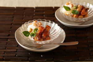 大学長芋～バニラアイス添え～