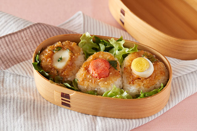 味噌の焼きおにぎり