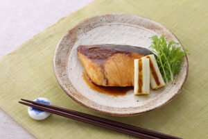 ぶりの照り焼き