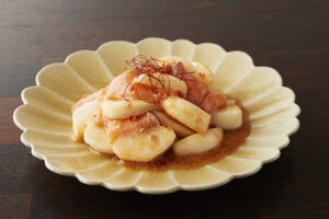 かぶとサーモンの中華風甘酢漬け