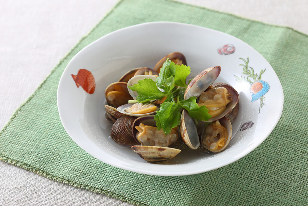 あさりの酒蒸し