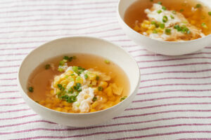 コーンのふんわりスープ