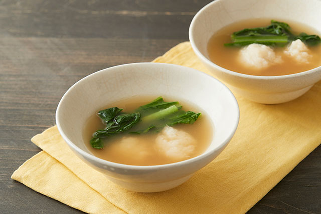 山芋団子スープ