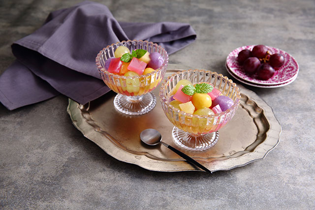 カラフルフルーツポンチ