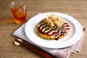 背徳お好み焼きご飯