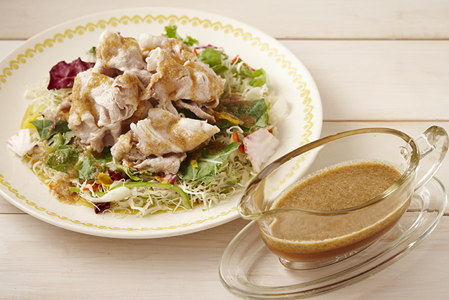 豚しゃぶのごまダレ