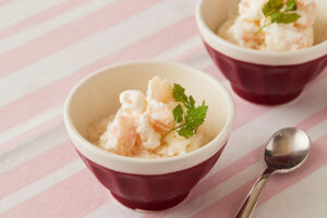 ピーチヨーグルトシャーベット