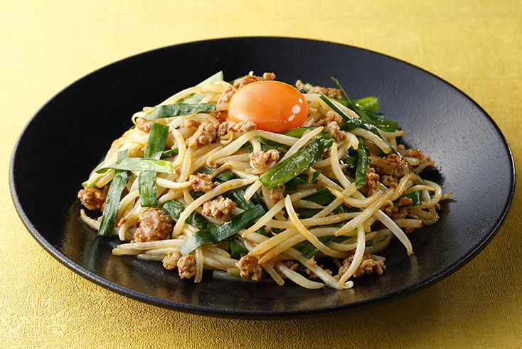 やみつきニラもやし