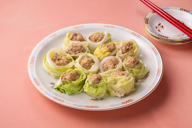 白菜のレンチンしゅうまい