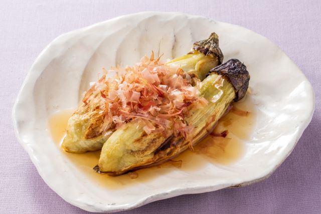 糖質オフ・王道焼き茄子