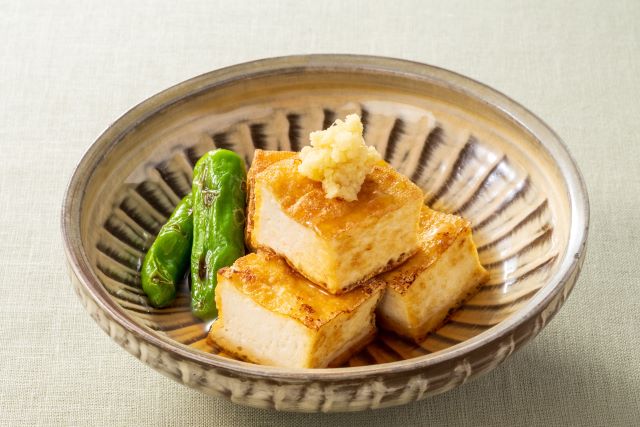 簡単！厚揚げ豆腐の揚げ出汁風