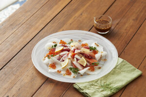 大根のカルパッチョ